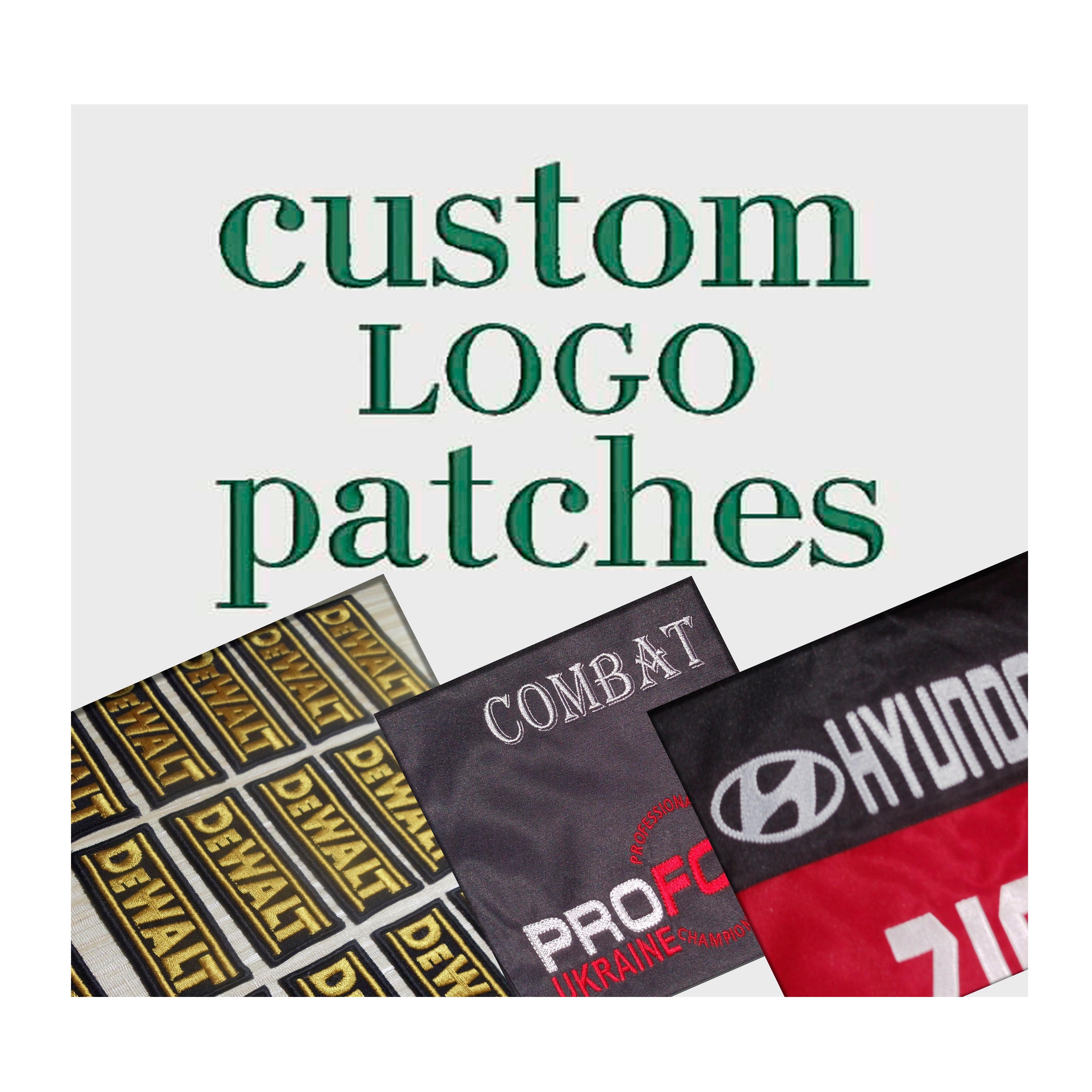 Custom logo patches for jackets Name back patches cute large Etsy