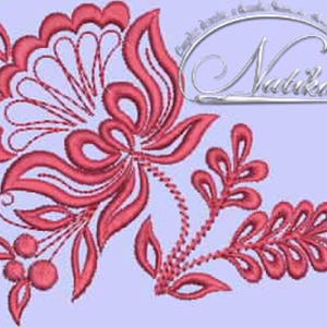 digital embroidery, embroidery design, embroidery file, flower embroidery, needlework, digitizing, ornament design, ornament embroidery