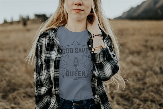 Bee Lovers Tshirt God Save The Queen Bee Lovers Tshirt God Save The Queen