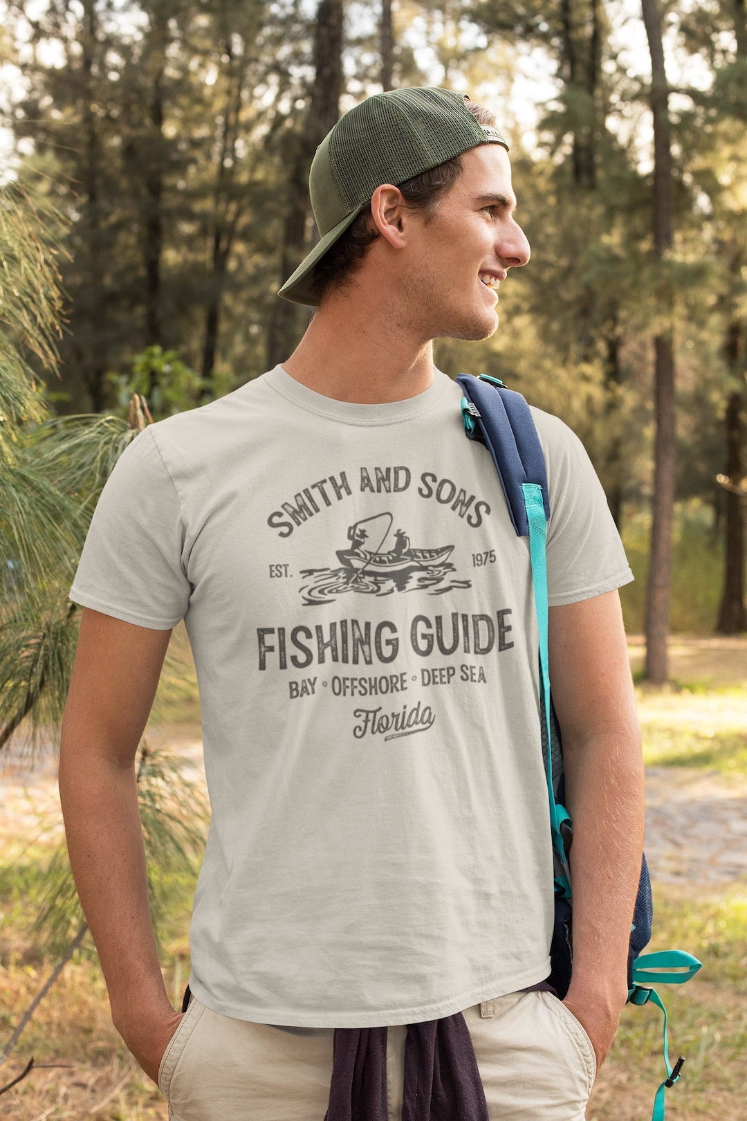 【M】美品Creek Angler's Device Fisherman Tee right side product creek qmc shirt - quiet mountain cafe