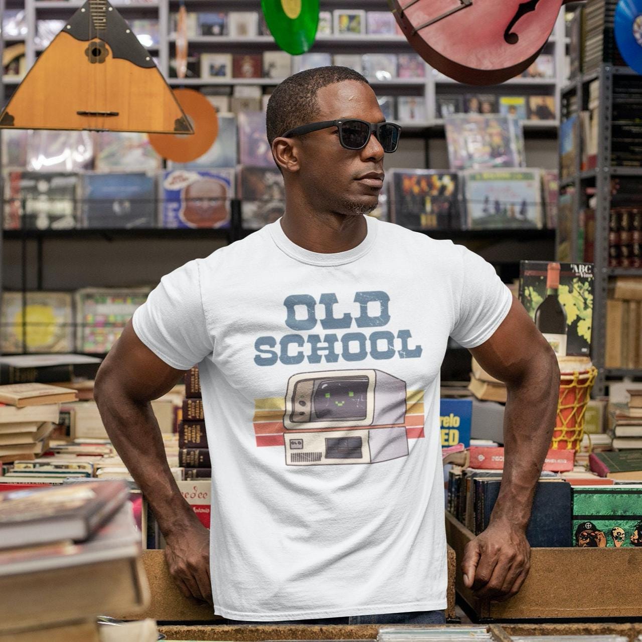 Old School Retro Shirt, Vintage Computer Tee, Retro Floppy Disk 