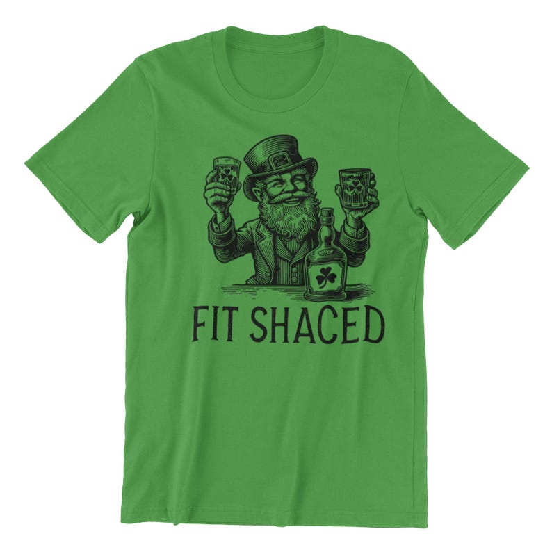 The Fit Shaced tee has a vintage distressed design.  These shirts are so buttery soft and comfy that you will want to wear it year round.  The designs and tags are dye printed for  comfort.  The shirts are available in many sizes and colors.
