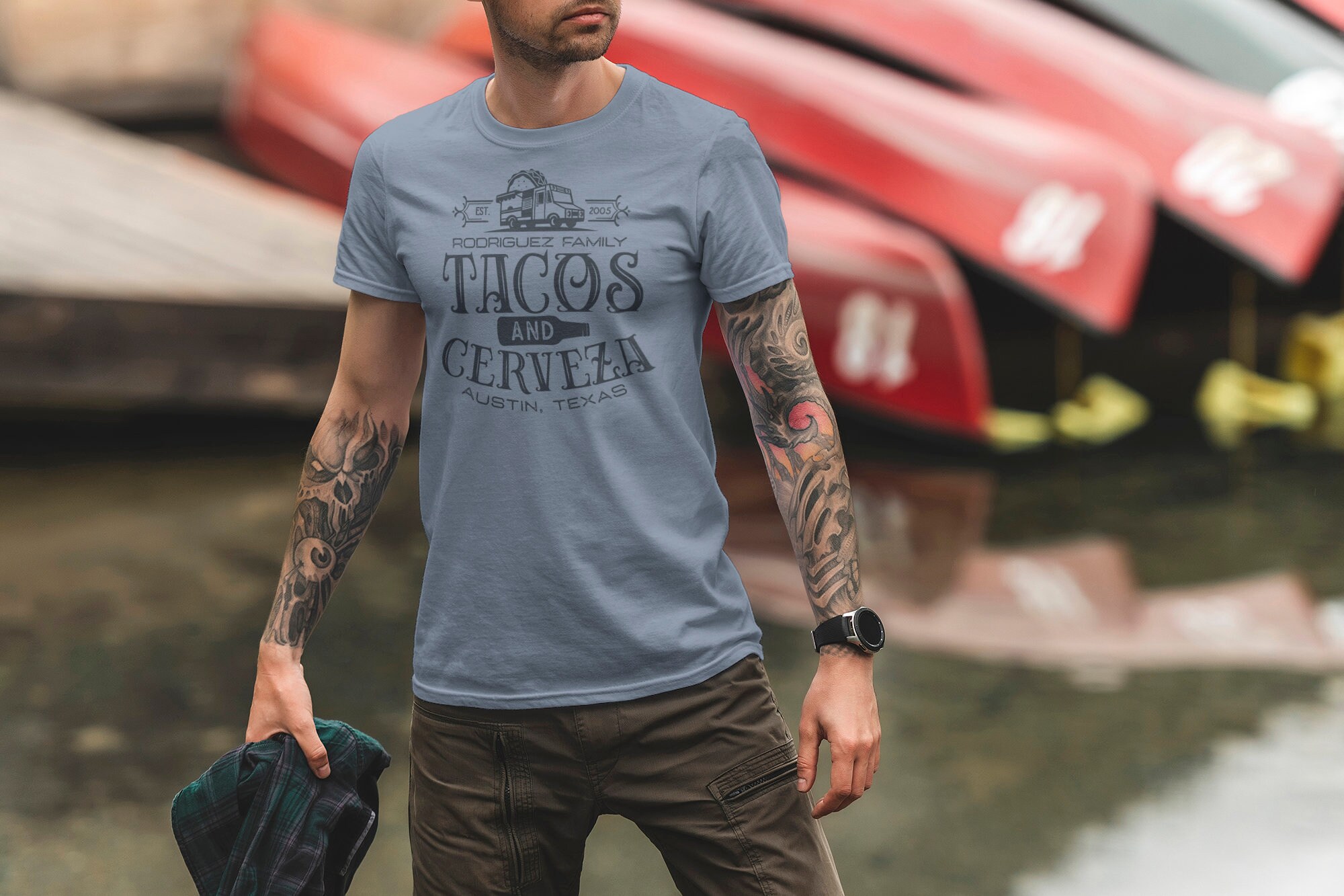 tacos y cerveza shirt