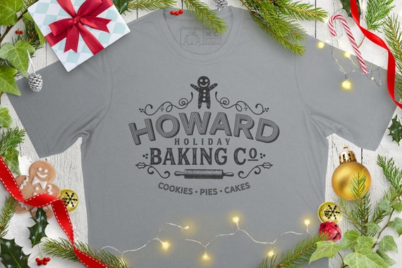 Baking Christmas t shirt // Personalized gingerbread man pajamas // Matching Christmas morning shirts // Gift for Baker