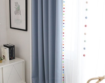 kids bedroom curtains butterfly pom blackout curtains in colors kids curtains nursery nursery bedroom tassel curtain curtains etsy kids bedroom curtains butterfly pom blackout curtains in colors kids curtains nursery nursery bedroom tassel curtain curtains etsy