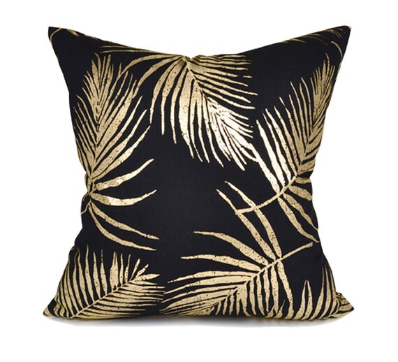 Gold foil pillow sales