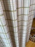Beige Checkered Plaid Curtains Buffalo Check Modern Vintage Cottage Drapery Striped Gingham Curtain Panels Living Room Bedroom Set of 2 product logo