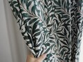 William Morris Leaves Linen Curtains Botanical Pattern Drapes Cottage Retro Leaf Custom Drapery Living Room Bedroom Cafe Valances Set of 2 product logo