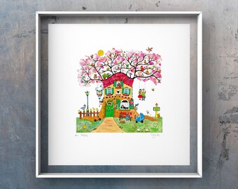 Limited edition - The baobab house - Giclée - Artist proof (10 international prints)