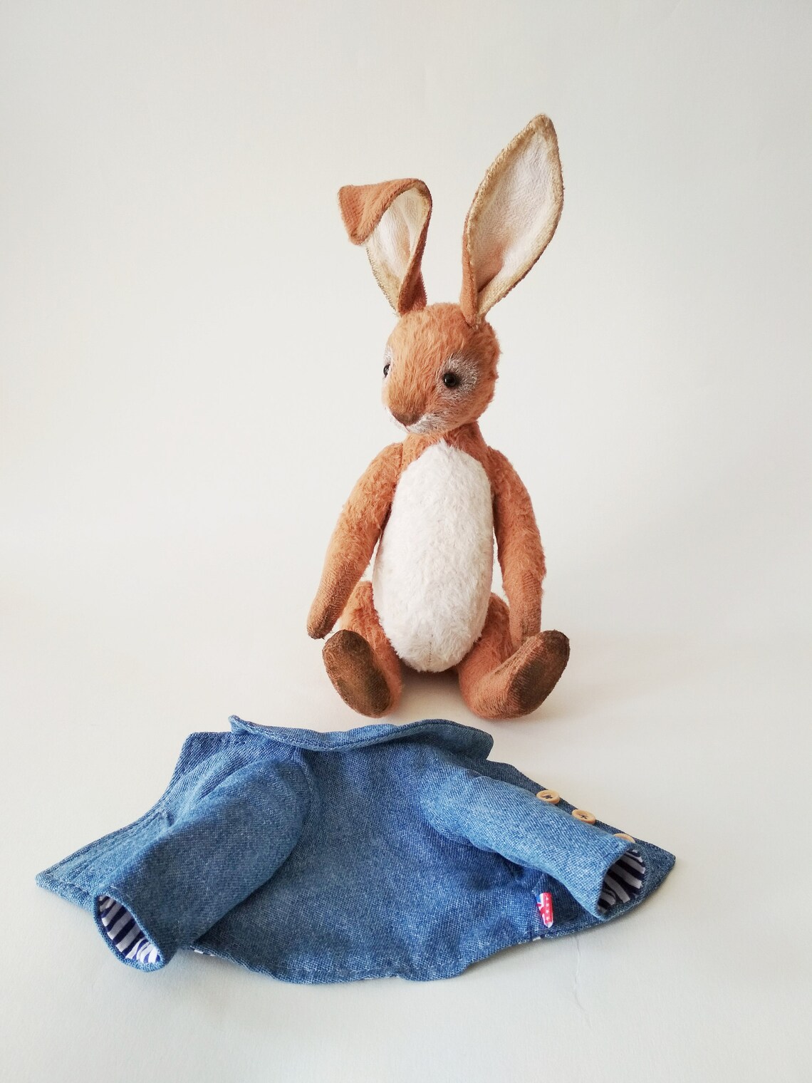 Peter Rabbit Bunny Nursery Teddy Bear Gift Vintage Style for Etsy