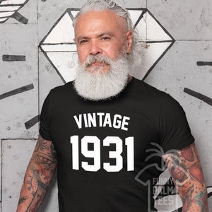 Camiseta de cumpleaños número 90 Camiseta de cumpleaños de 1931 Camiseta de cumpleaños número 90 Regalo de cumpleaños número 90 Regalo de cumpleaños número 90 Camiseta vintage de 1931 Regalo de 1931