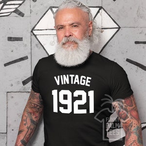 Camiseta del 100 cumpleaños Camiseta del cumpleaños 1921 Camiseta del 100 cumpleaños Regalo del 100 cumpleaños Regalo del 100 cumpleaños Regalo del 100 cumpleaños Camiseta vintage de regalo de 1921