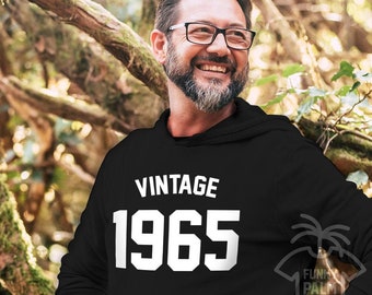 56th birthday hoodie 1965 birthday hoodie 56 birthday sweatshirt 56 birthday gift 56 birthday gift vintage 1965 hood 1965 gift 56th birthday