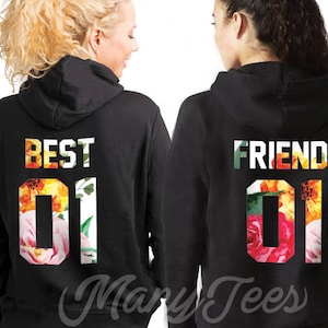 Best friends hoodies best friends sweaters best friends pullovers best friends sweatshirts bff gifts bff hoodies bff outfits sisters hoodies