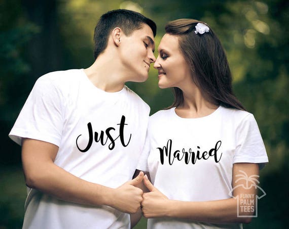 Womens Just Married Shirts Honeymoon Tshirts Womens Just Married Shirts Honeymoon Tshirts
