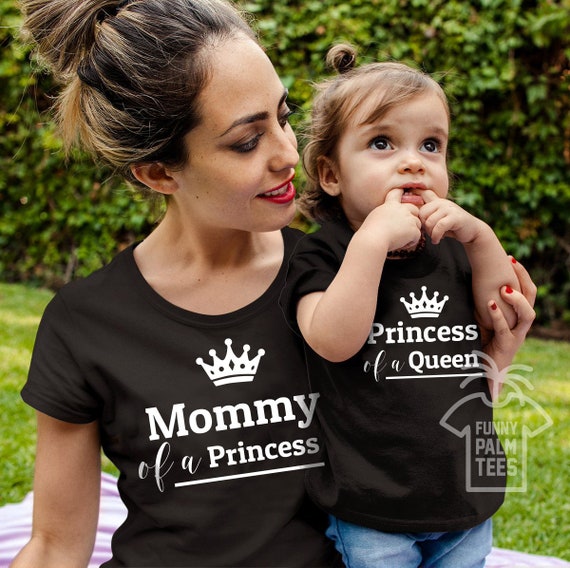 Mam de una princesa camisa madre e hija camisa d a de las madres