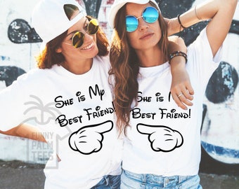 Best friend shirt - Etsy Nederland