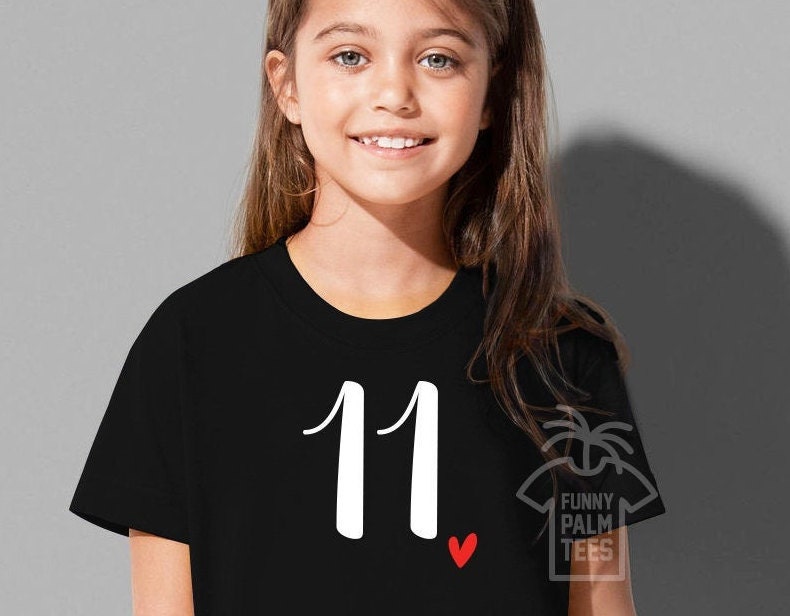 Complex Jaarlijks overschrijving 11th Birthday Shirt - Etsy