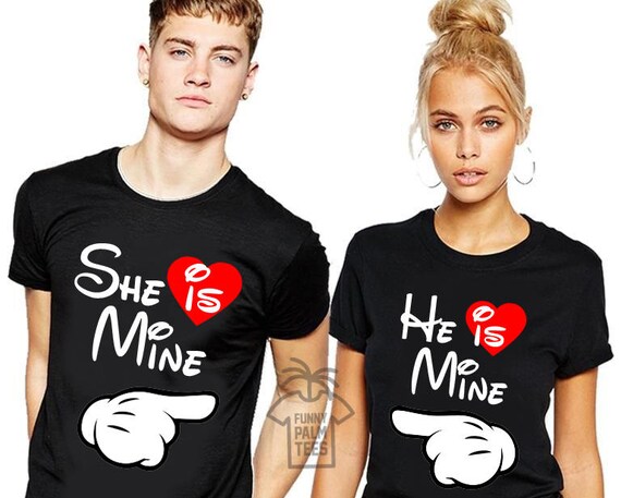 funny couple shirts design