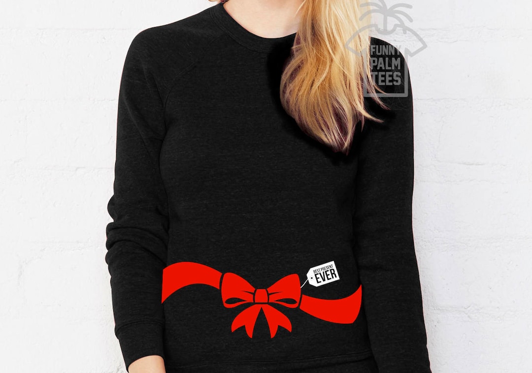 Pull de grossesse de Noel Pull de grossesse de Noel Sweat de grossesse de Noel annonce de grossesse Sweat de grossesse pyjama Etsy France