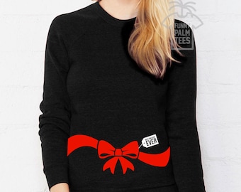 pregnancy tacky christmas sweater