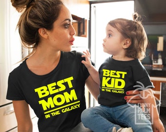 Matchande tröjor för mor och son, matchande tröjor för mor och dotter, kläder för mamma och jag, kläder för mor och dotter, mamma och bebis-tröjor