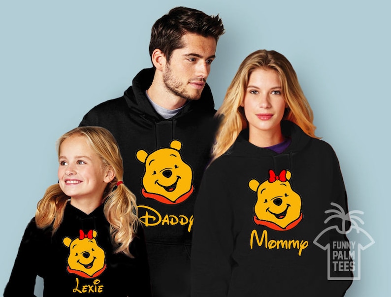 Personalised family hoodies Clearance