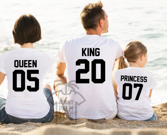 King and top queen shirts