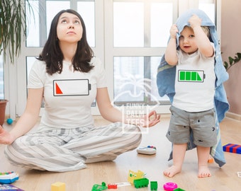 Mor och dotter-kläder, matchande kläder för mor och son, mamma och son-tröjor, mamma och dotter-tröjor, mors dag-present, mamma och jag-kläder