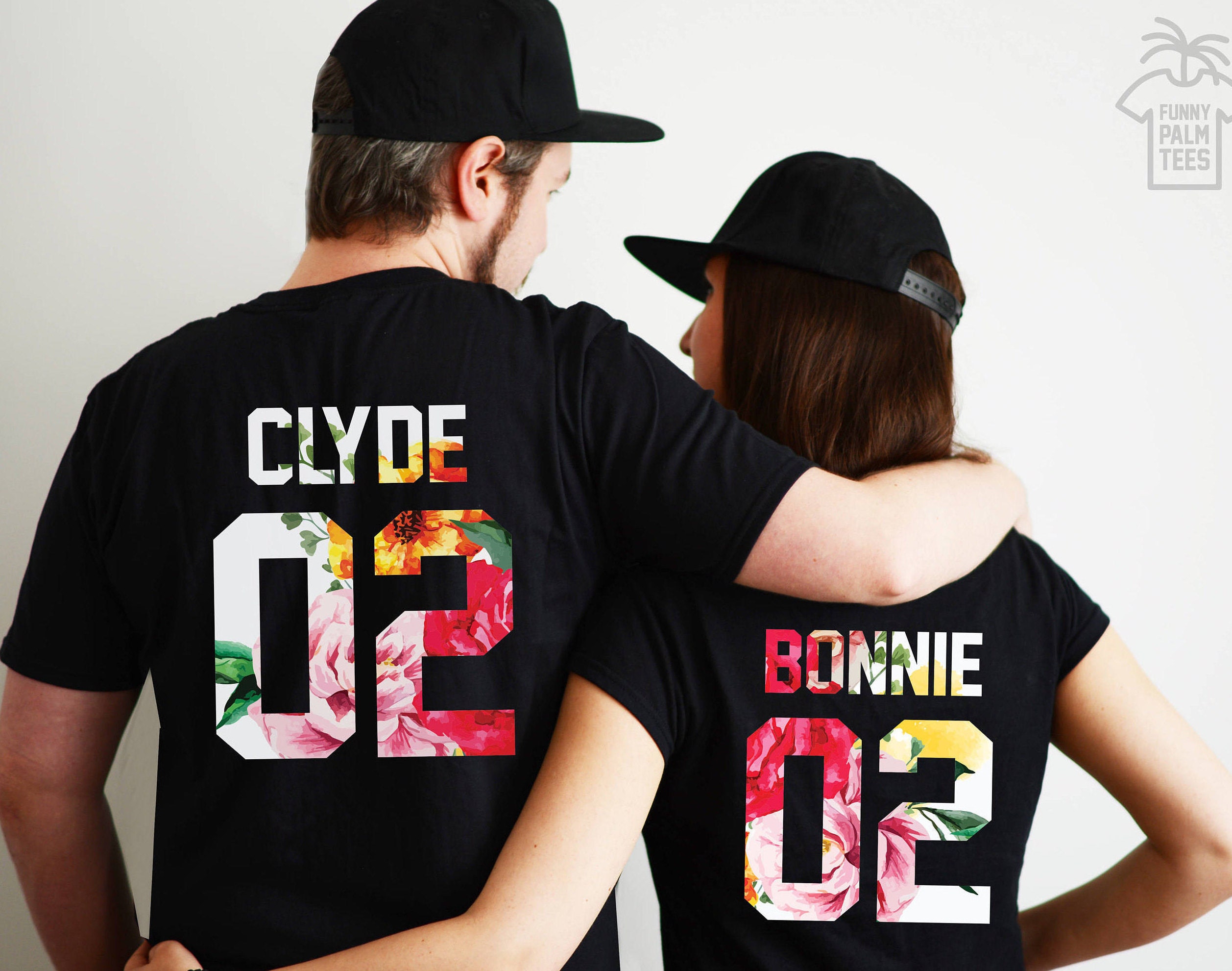 Bonnie and Clyde Shirts Couple T Shirt Couple Tees Bonnie and