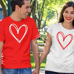 Valentines couple shirt valentines day gift for him valentines day gift for her valentines day gift heart shirt heart shirt women love shirt
