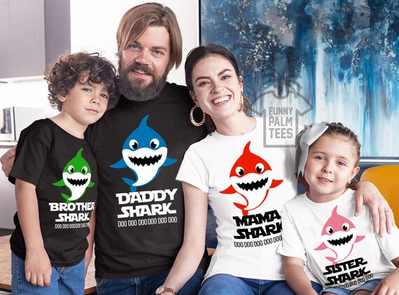 Sister Shark Shirt Doo Doo Doo Matching Family Pajamas Sister Shark Shirt Doo Doo Doo Matching Family Pajamas