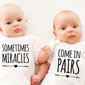 twin onesies twin outfits twins onesies twin outfits twin baby gift baby shower gift twin baby gift twin shirt twin shirts twin funny twin