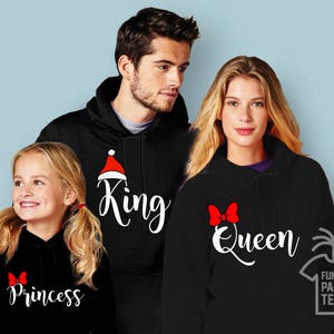 Hoodie king queen princess best sale