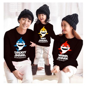 Shark family sweaters shark family sweatshirts shark family sweater shark family sweatshirt daddy shark mommy shark shark shirt mama family