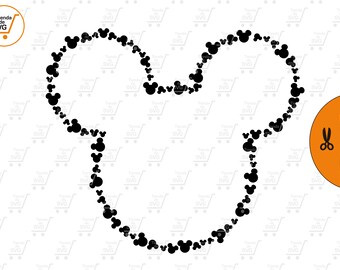 mickey head etsy