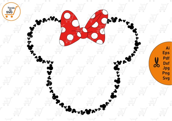disney minnie svg mickey heads outline svg minnie mouse svg etsy minnie mouse outline