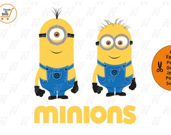 MINIONS svg Despicable Me svg, Minions clipart, Minions party, Minions birthday, Minions printable, Minions digital, MINIONS svg files