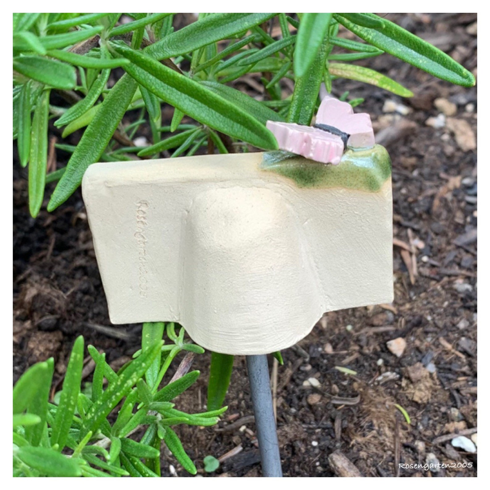 Garden plug Herb plug Vegetable plug Bedding plug ceramic Etsy