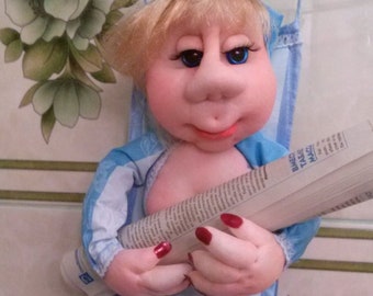 soft sculpture doll fabric