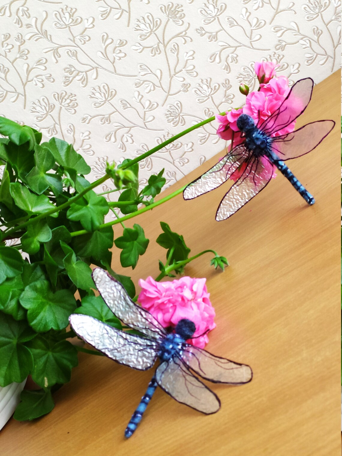 Needle felted dragonflyrealistic dragonfly figurine waldorf Etsy