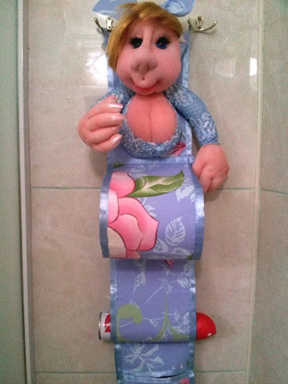 toilet paper holder dolls