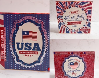 Independence Day | Fourth of July | Handmade Cards