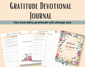 Gratitude Devotional Journal