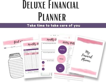 Deluxe Financial Planner Printable