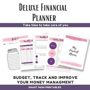 Deluxe Financial Planner Printable