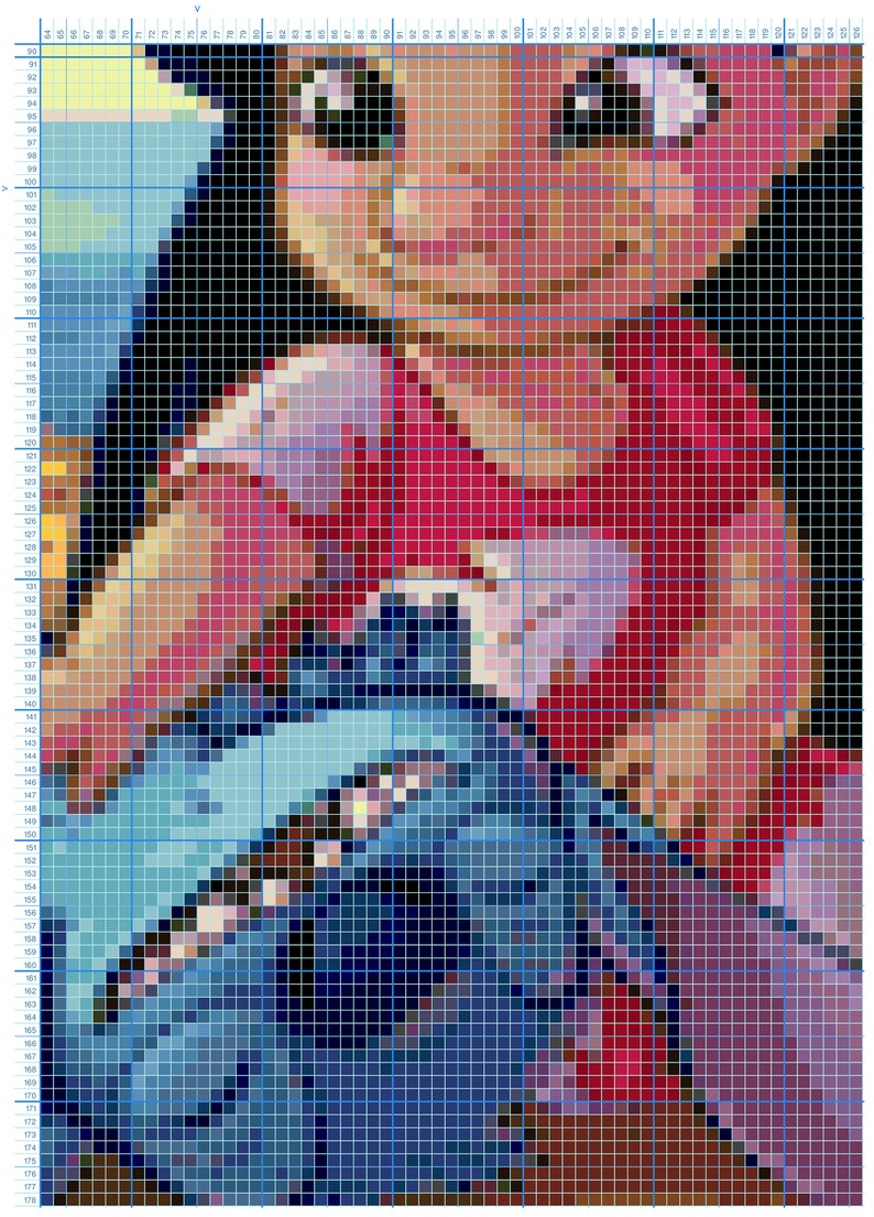 Stitch and Lilo cross stitch Disney cross stitch pattern Etsy