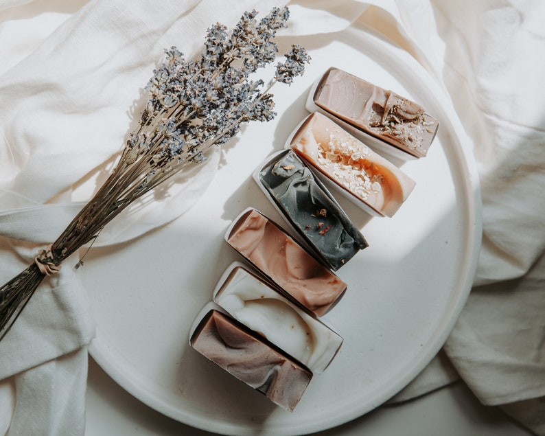 Natural Soap Bar Body and Face Handmade Soap Bar Vegan Etsy