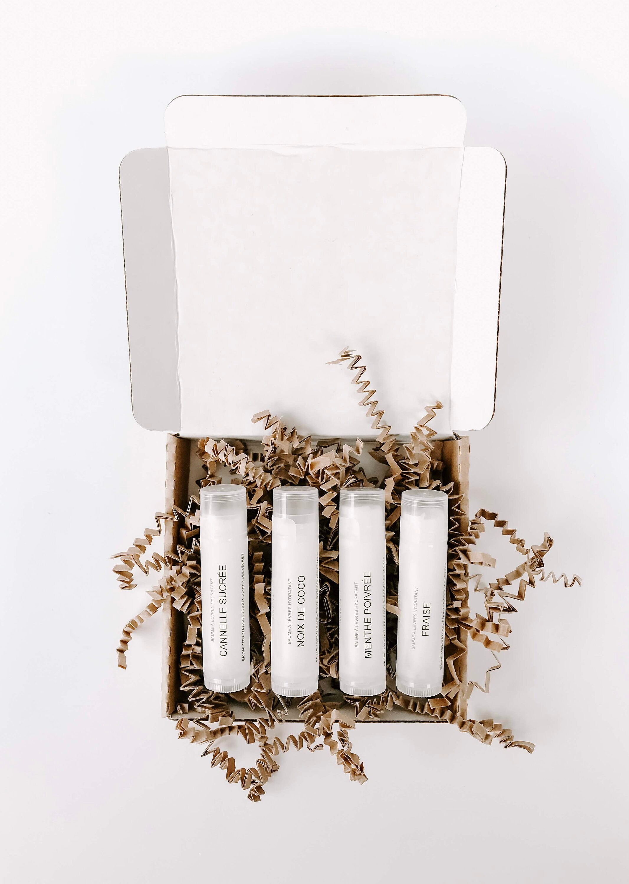 Lip Balm Set Gift for Her Natural Bees Wax Lip Balms Kit Etsy Canada