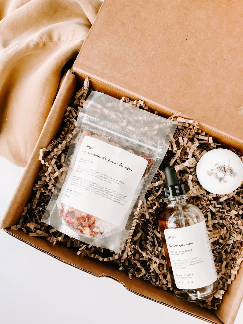 Self care gift box quarantine gift basket pamper gift set Etsy